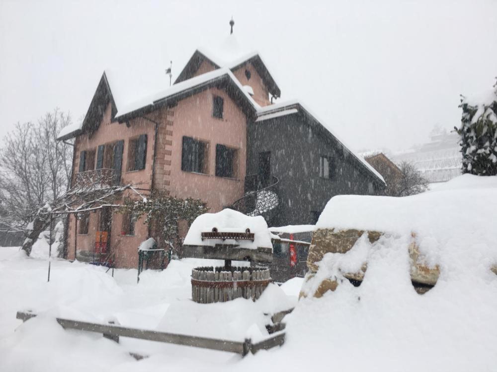 Le Manoir De Champlan Bed & Breakfast Grimisuat Exterior photo